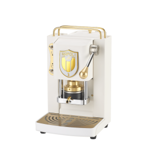 מכונת קפה מיני פרו דלוקס - מהדורה מוגבלת - נאפולי לבן